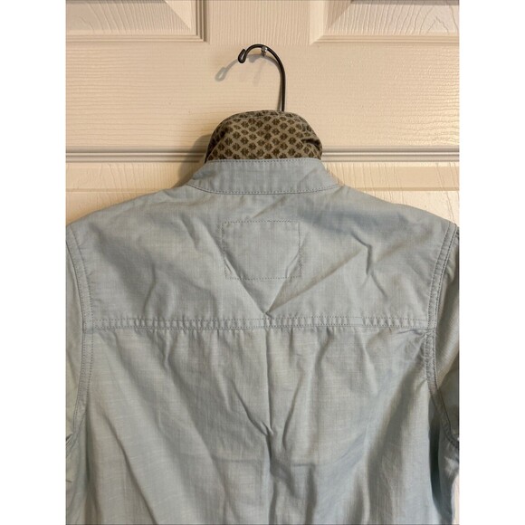 PATAGONIA Women's Chesser Island Chambray Dress Blue Size 4 - Picture 6 of 12